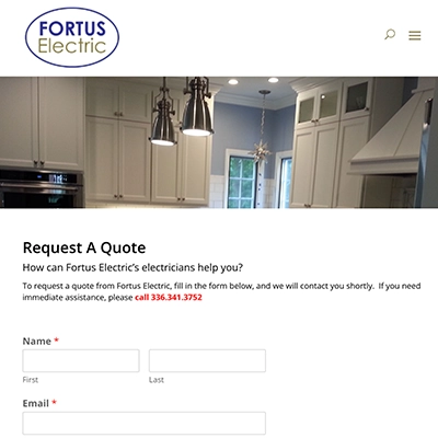 Fortus Electric Request a Quote